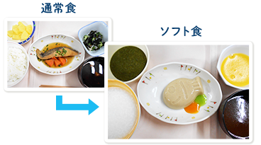 ソフト食のご案内